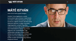 Desktop Screenshot of mateistvan.com