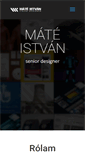 Mobile Screenshot of mateistvan.com